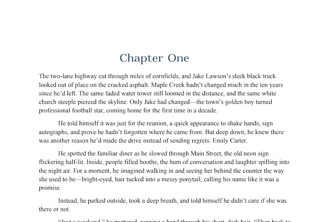 ghostwrite your romance novel with compelling characters